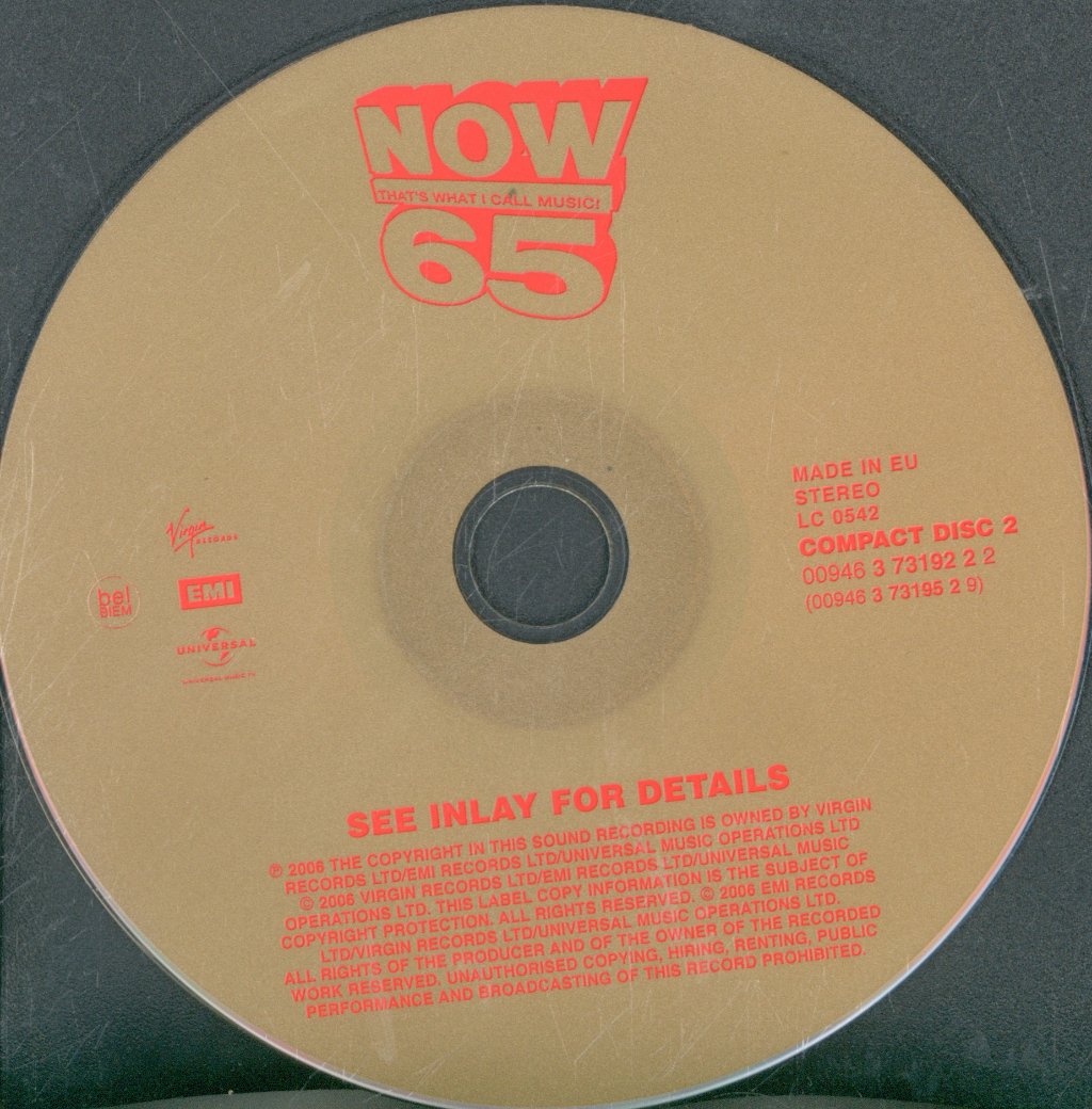 Various Artists - Now That's What I Call Music! 65 - Double Cd