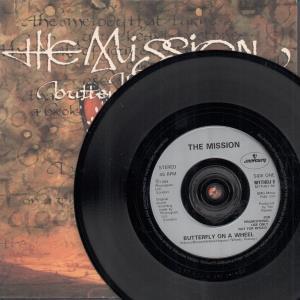 Mission - Butterfly On A Wheel - 7 Inch
