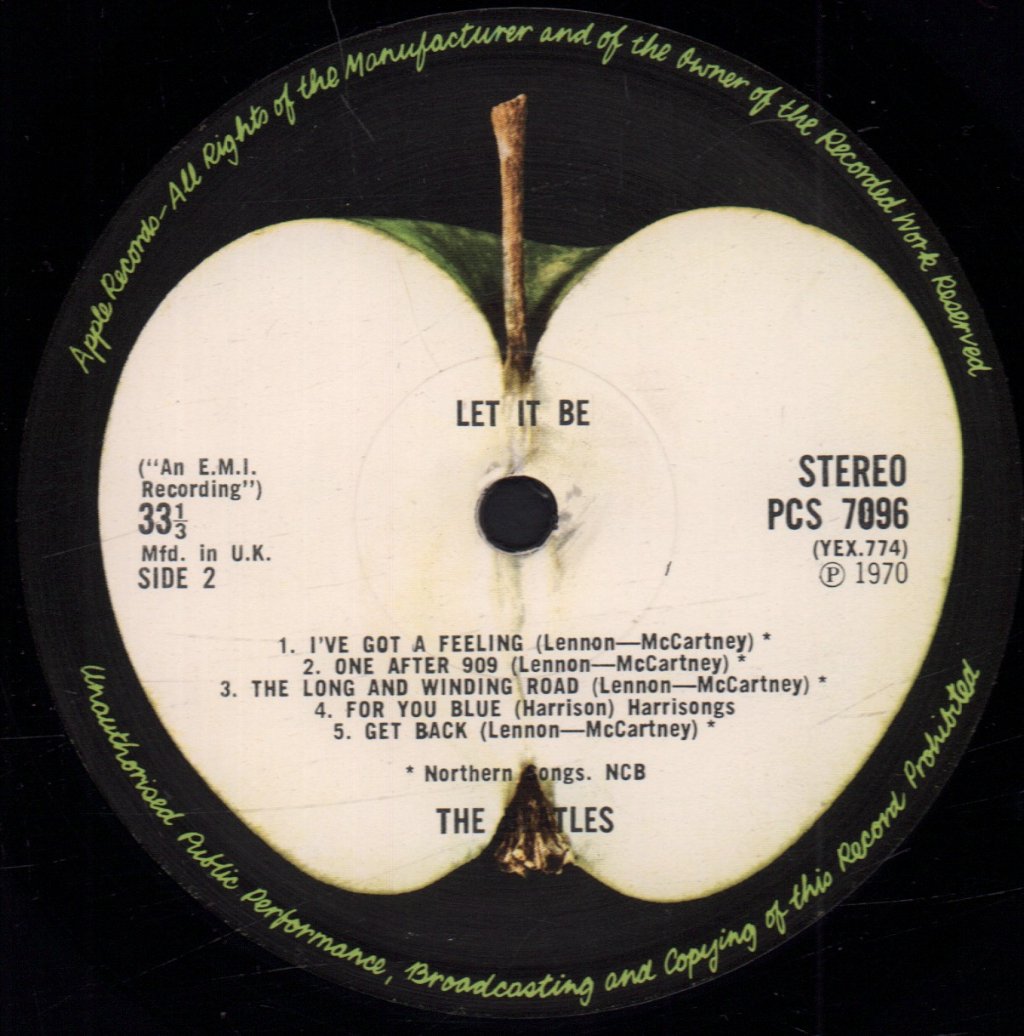 Beatles - Let It Be - Lp