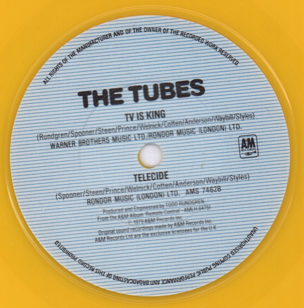 Tubes - Tv Is King - 7 Inch