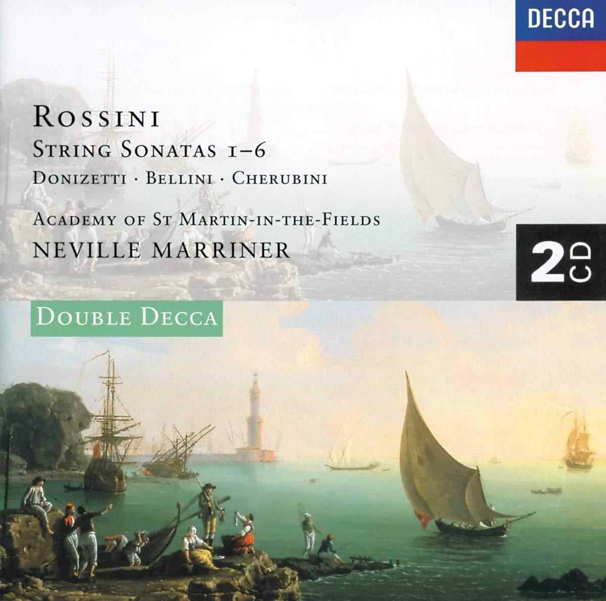 Academy of St-Martin-In-The-Fields, Neville Marriner - Rossini: 6 String Sonatas/Donizetti/Cherubini/Bellini - Double Cd