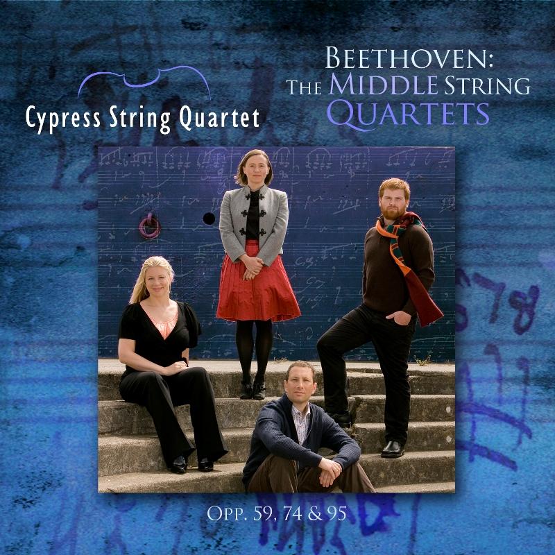 Cypress String Quartet - Beethoven: the Middle String Quartets - Triple Cd