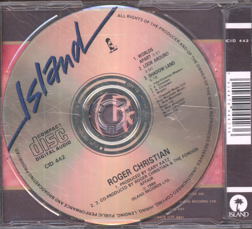 Roger Christian - Worlds Apart - Cd