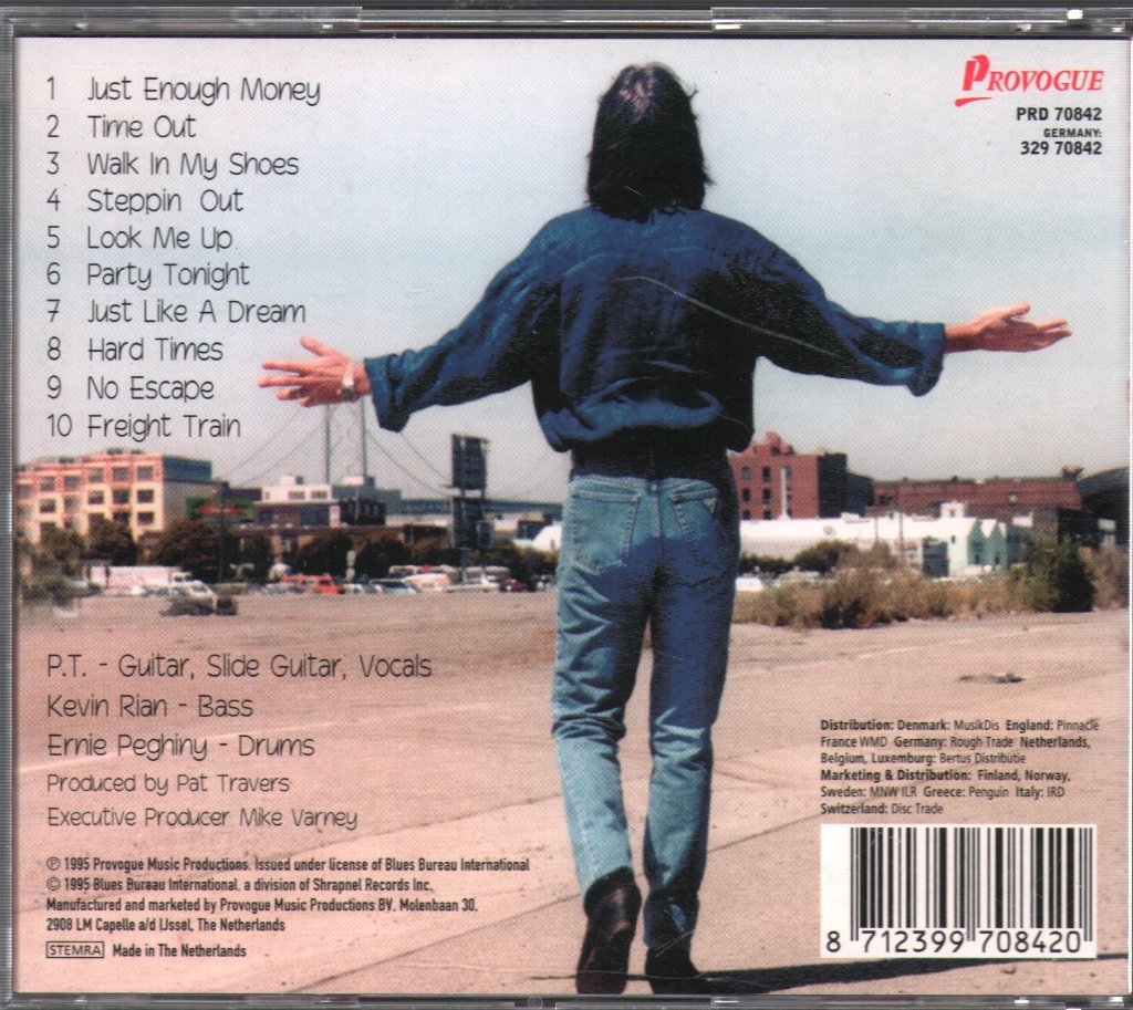 Pat Travers - Halfway To Somewhere - Cd