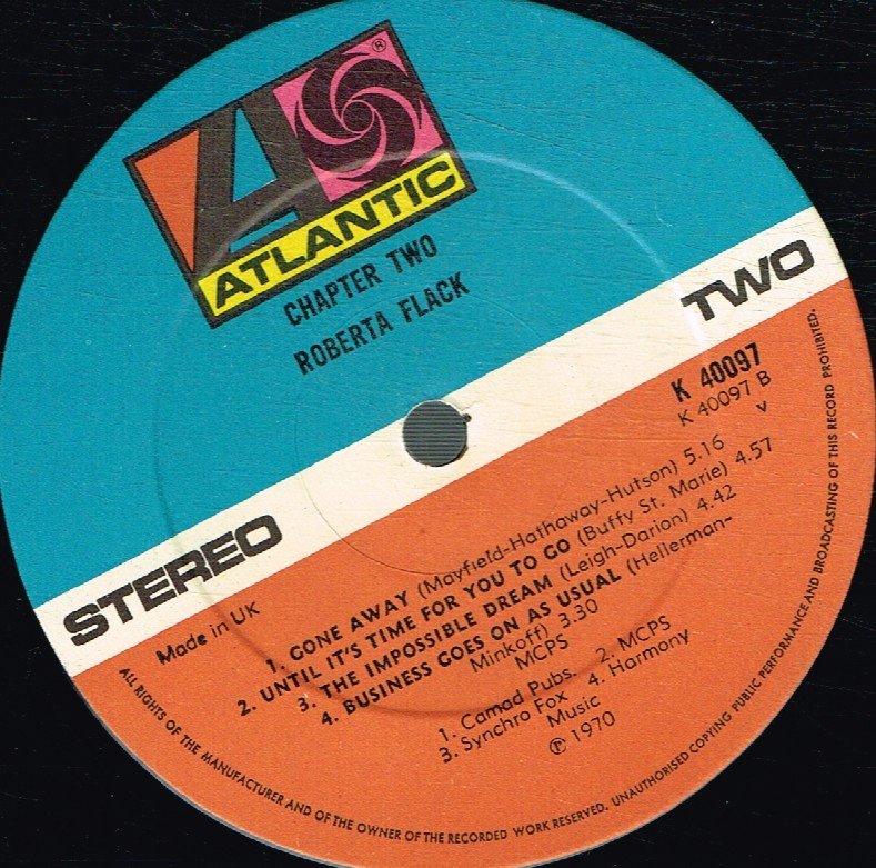 Roberta Flack - 2 Originals Of Roberta Flack - Double Lp