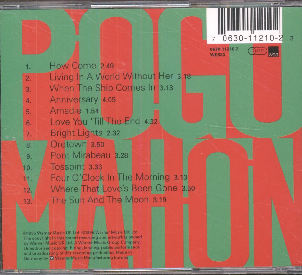 Pogues - Pogue Mahone - Cd