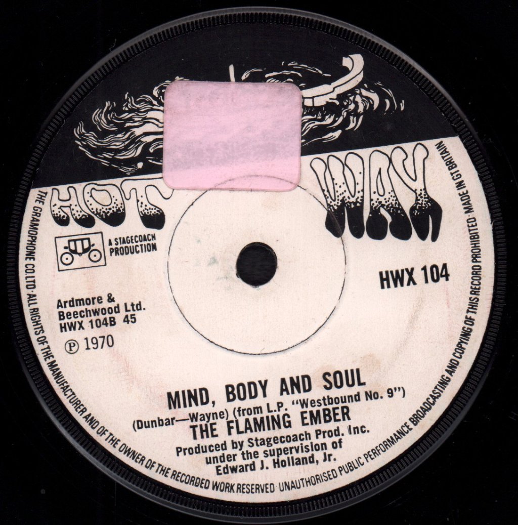 Flaming Ember - I'm Not My Brother's Keeper - 7 Inch