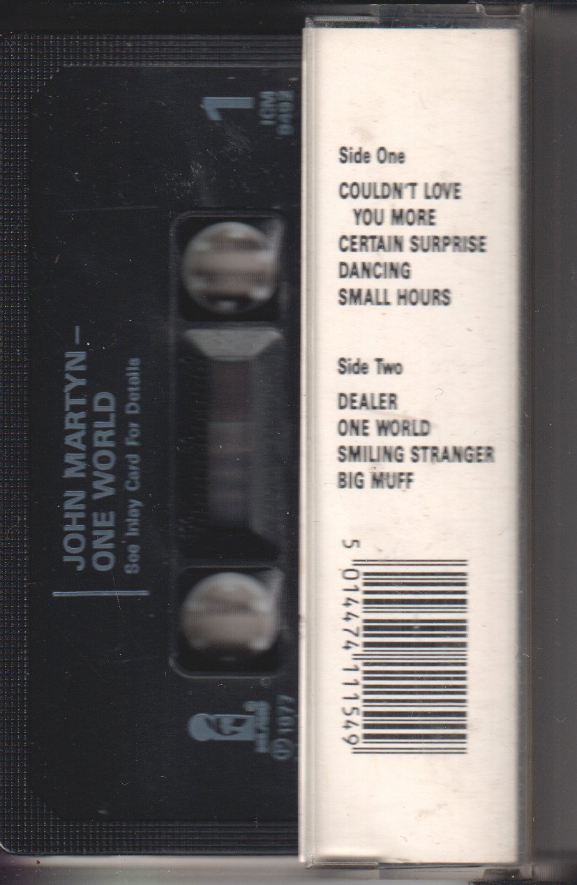 John Martyn - One World - Cassette