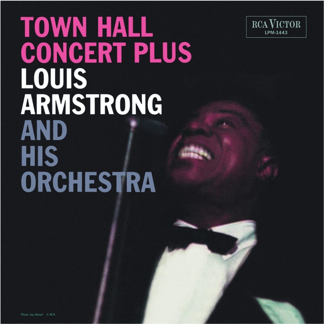 Louis Armstrong And His Orchestra - Town Hall Concert Plus - Lp