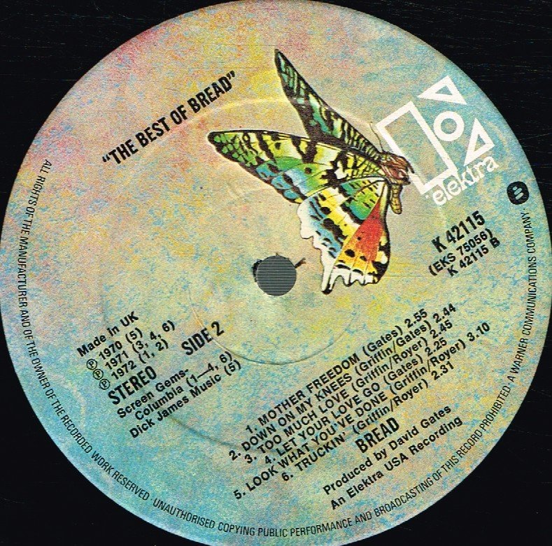 Bread - Best Of - Lp
