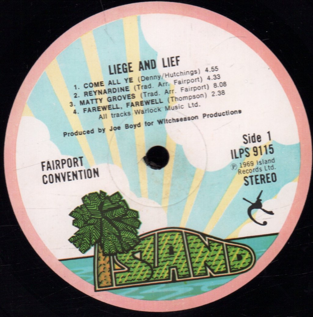 Fairport Convention - Liege And Lief - Lp