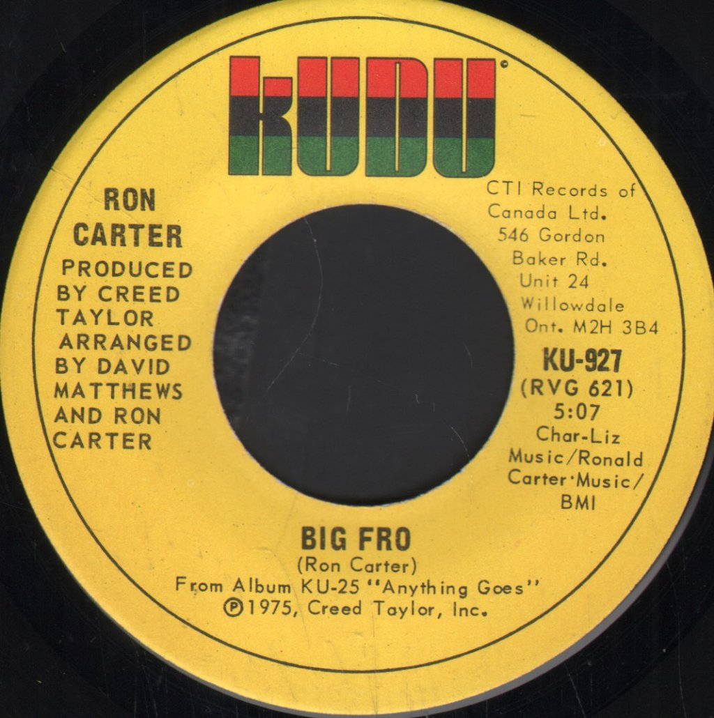 Ron Carter - Anything Goes - 7 Inch