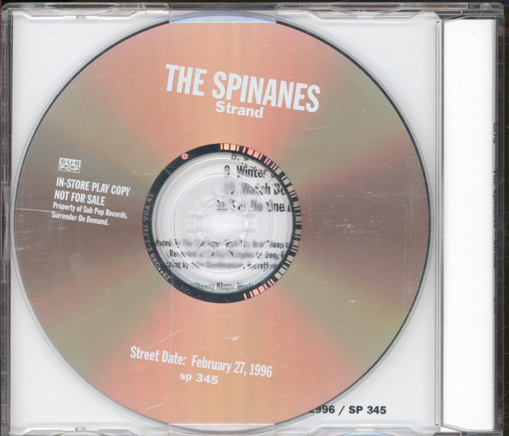 Spinanes - Strand - Cd