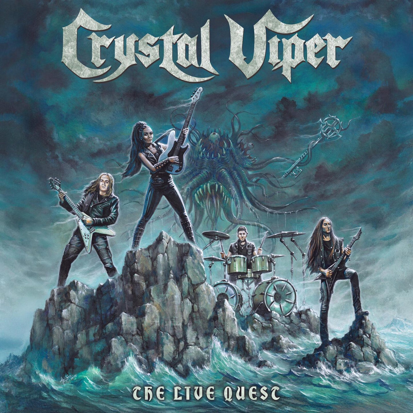 Crystal Viper - Live Quest - Lp