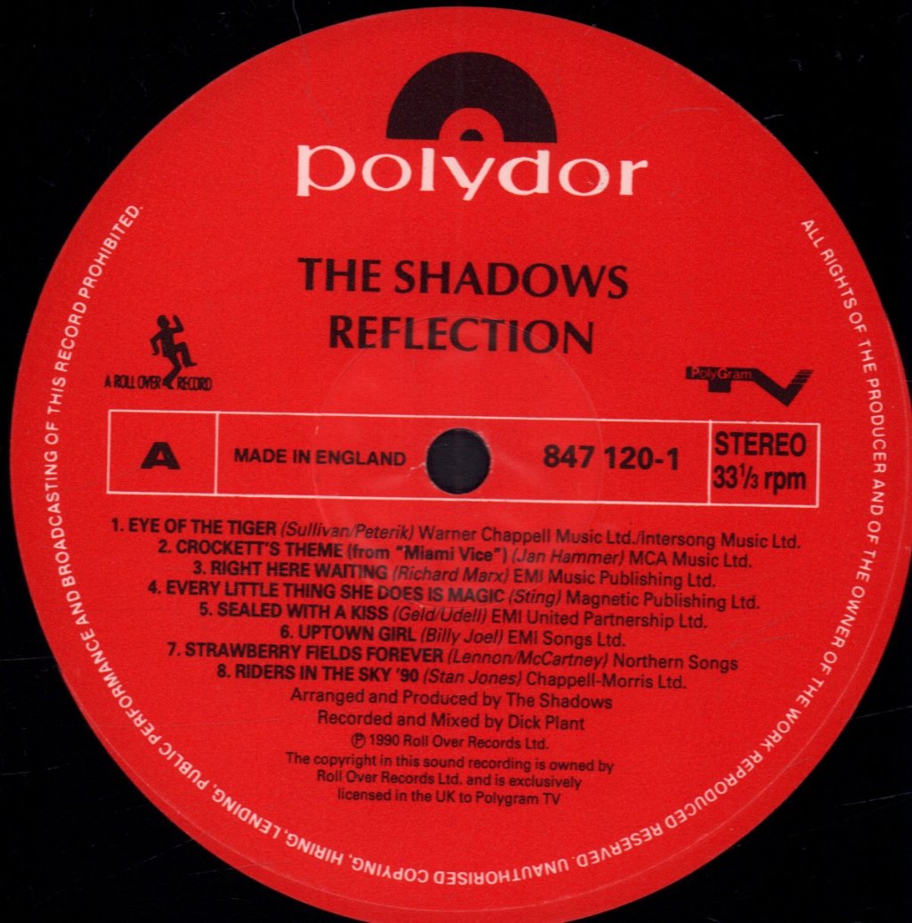 Shadows - Reflection - Lp