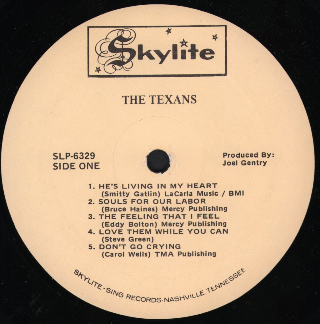 Texans - In Nashville - Lp