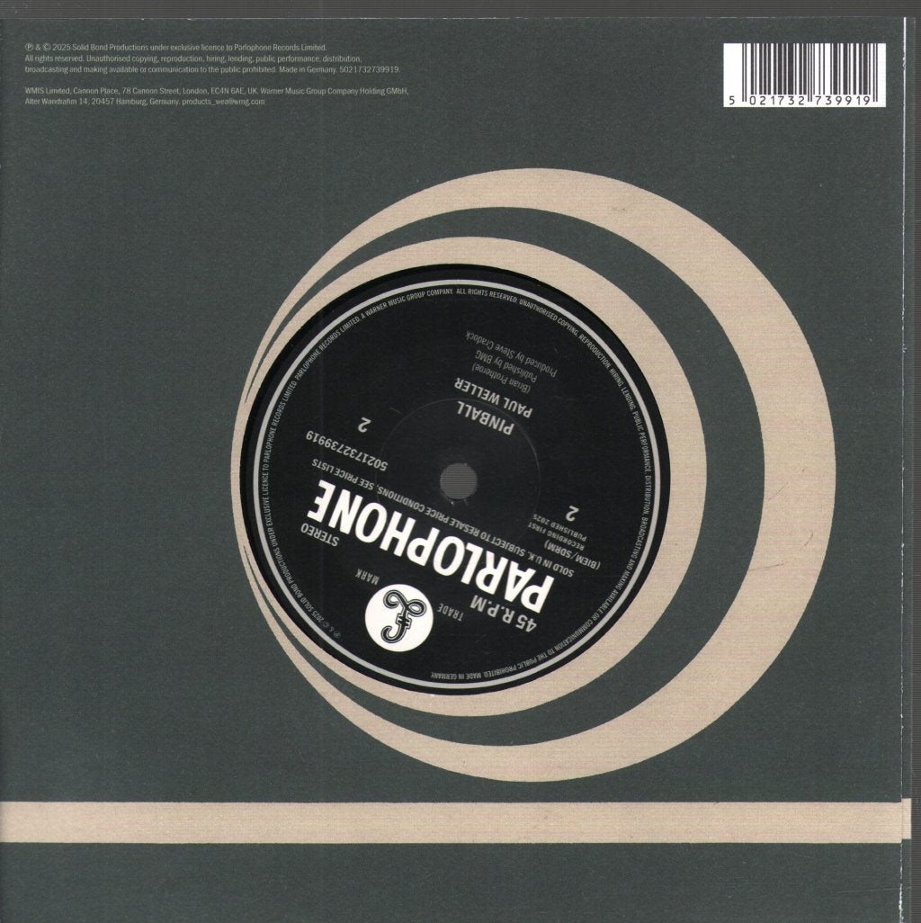 Paul Weller - Lawdy Rolla / Pinball - 7 Inch