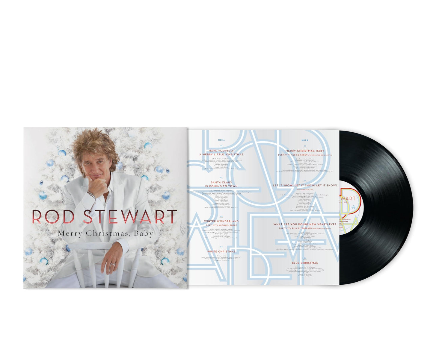 Rod Stewart - Merry Christmas, Baby - Lp