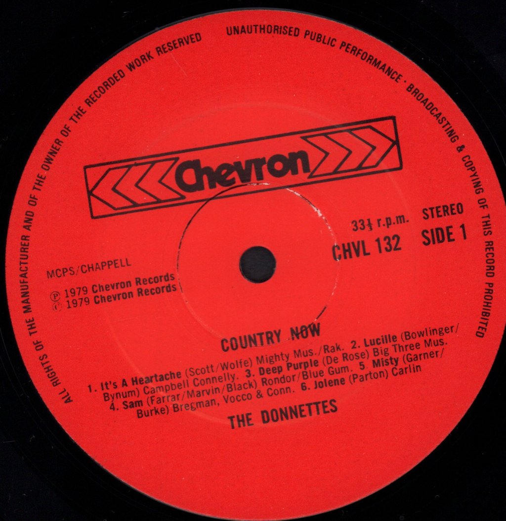 Donnettes - Country Now - Lp