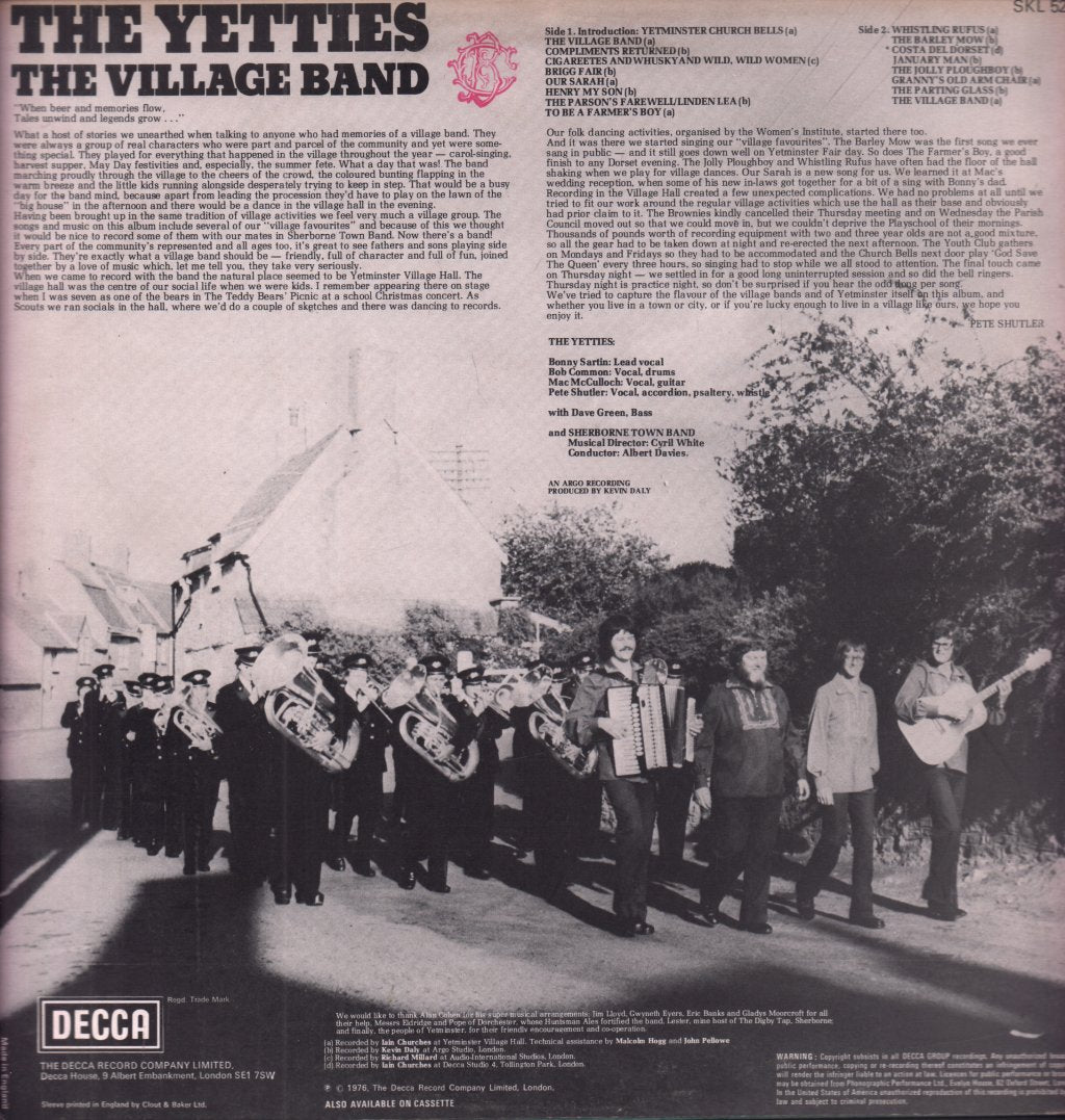 Yetties - Village Band - Lp