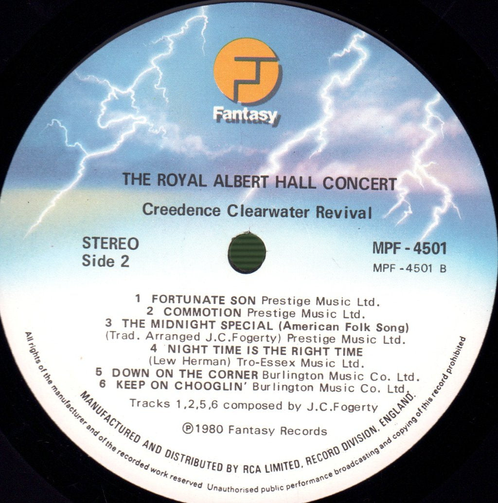 Creedence Clearwater Revival - Royal Albert Hall Concert - Lp