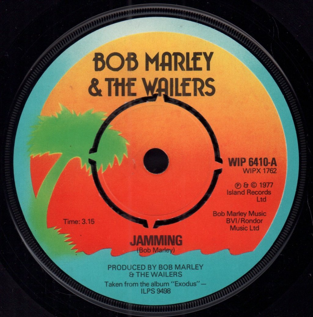 Bob Marley And The Wailers - Jamming - 7 Inch