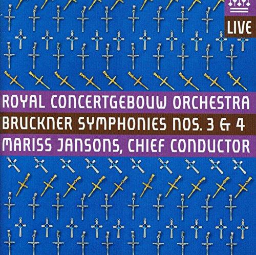 Bruckner - Bruckner: Symphonies 3, 4 - Double Cd