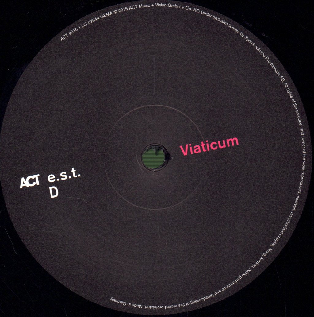 E.S.T. - Viaticum - Double Lp