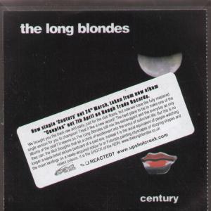 Long Blondes - Century - Cdr