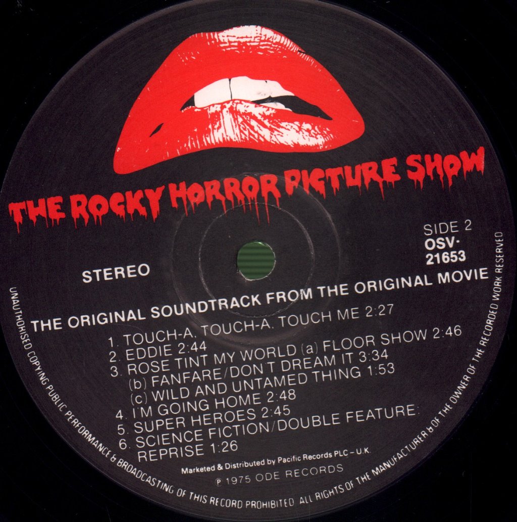 Various Artists - Rocky Horror Picture Show (Original Movie Soundtrack) - Lp