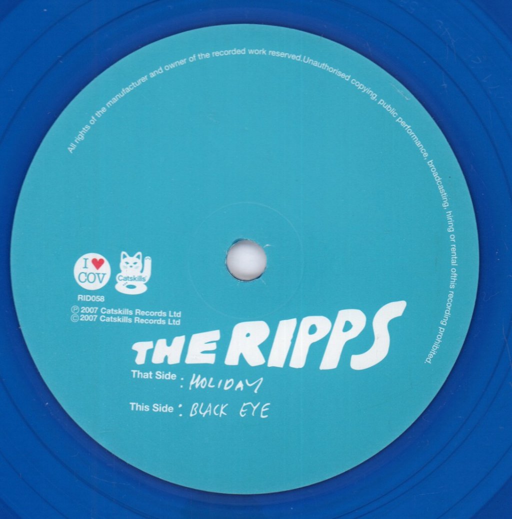 Ripps - Holiday - 7 Inch