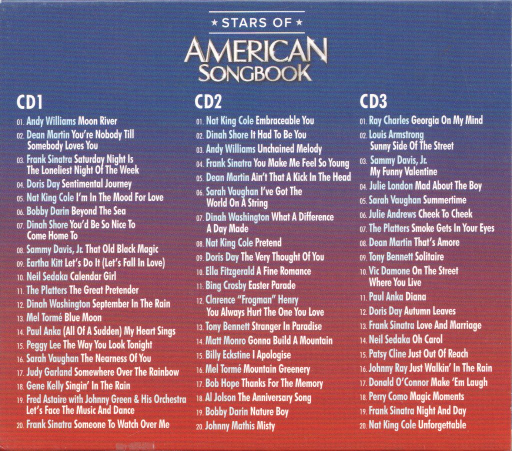 Various Artists - Stars Of American Songbook - Cd Set