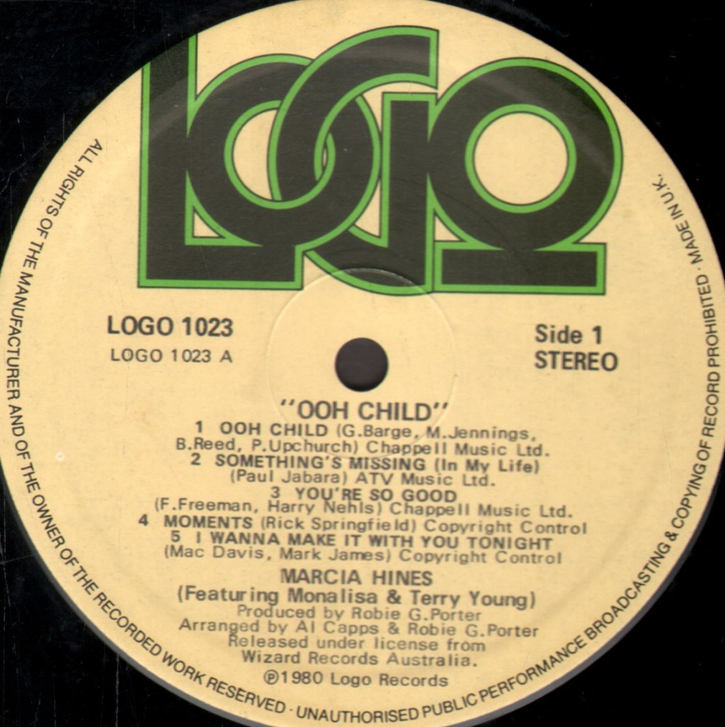 Marcia Hines - Ooh Child - Lp