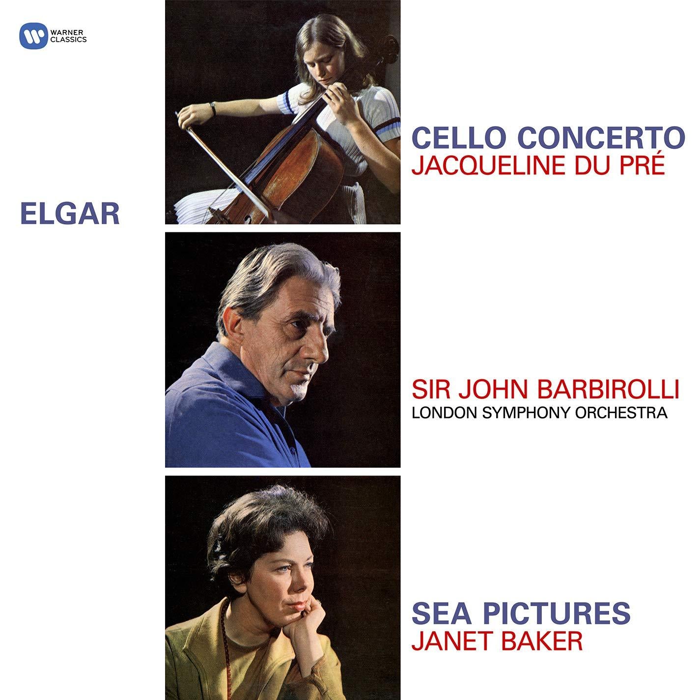 Jacqueline Du Pre - Elgar: Cello Concerto, Sea Pictures - Lp