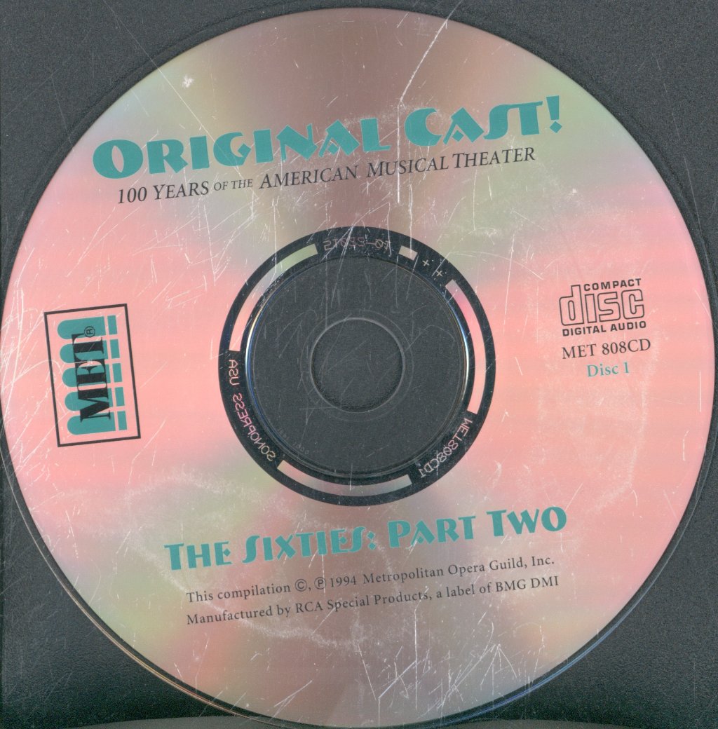 Original Cast 100 Years of American Musical Theatre - Sixties Part Two - Double Cd