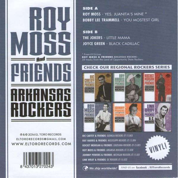 Roy Moss And Friends - Arkansas Rockers - 7 Inch
