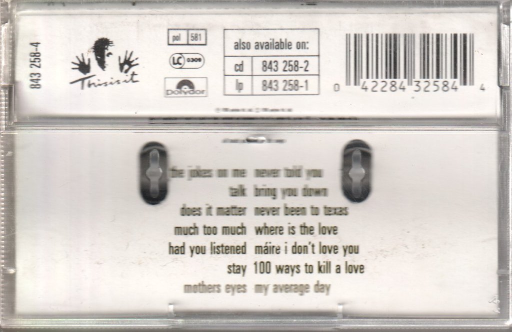 Power Of Dreams - Immigrants Emigrants And Me - Cassette