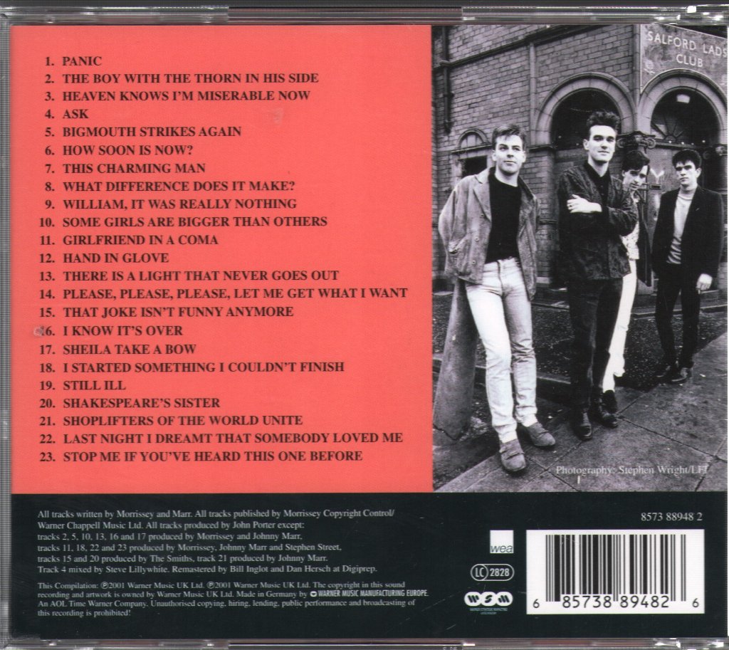 Smiths - Very Best Of - Cd