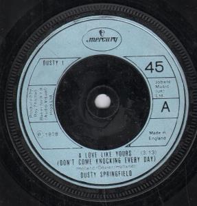 Dusty Springfield - Love Like Yours - 7 Inch