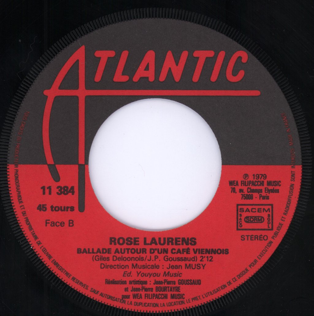 Rose Laurens - Survivre - 7 Inch