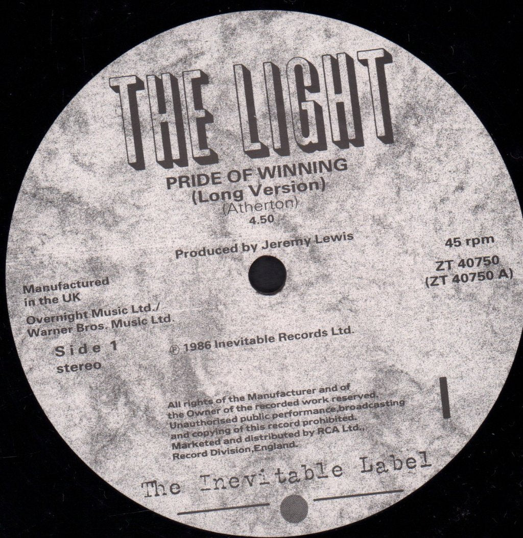 Light - Pride Of Winning - 12 Inch