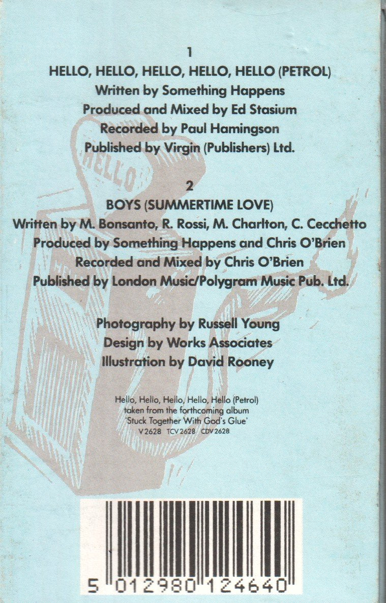 Something Happens - Hello Hello Hello Hello Hello Petrol - Cassette