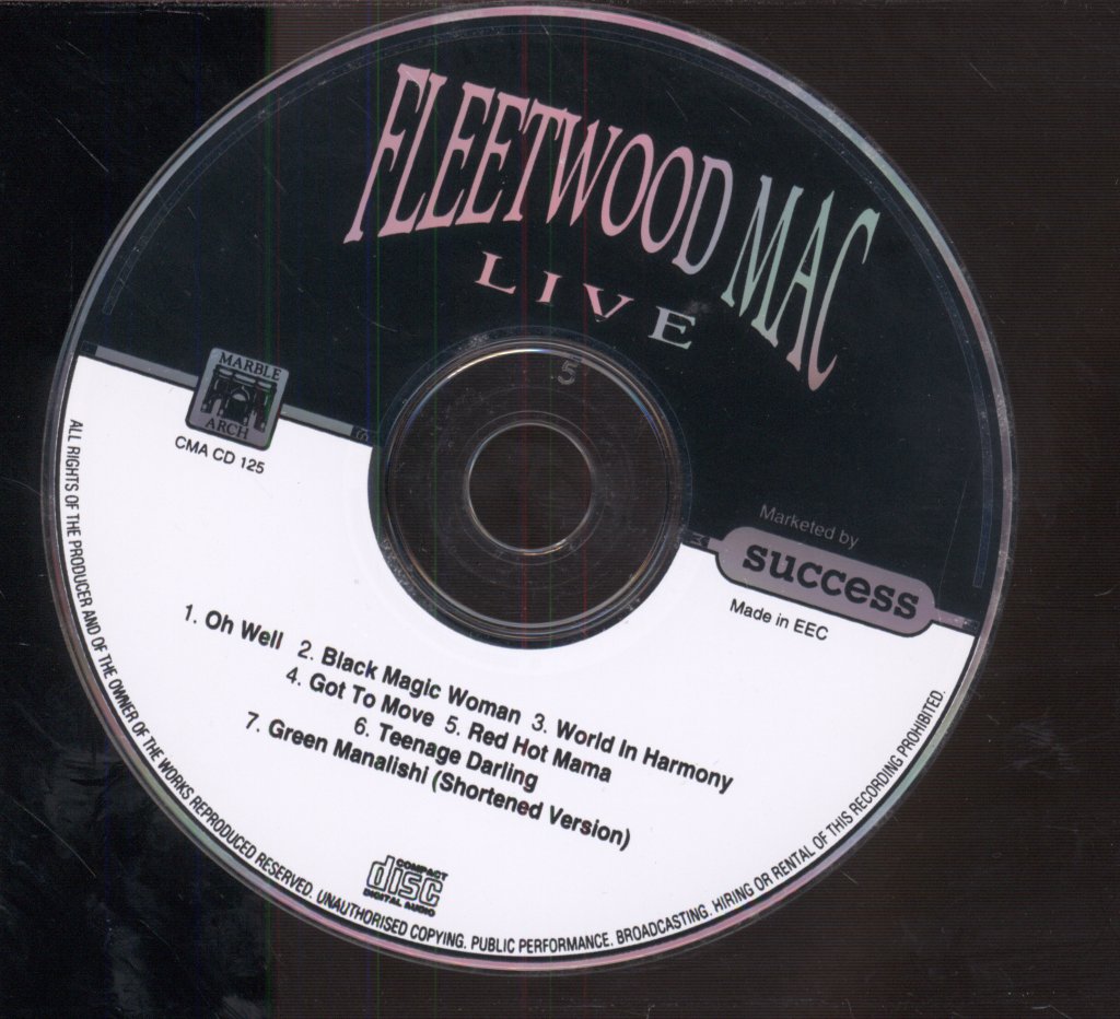 Fleetwood Mac - Live - Cd