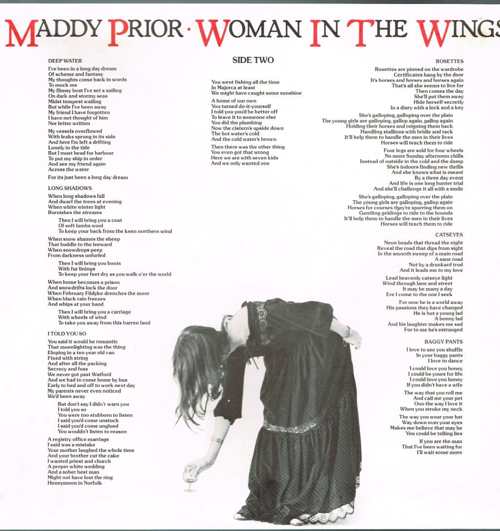 Maddy Prior - Woman In The Wings - Lp