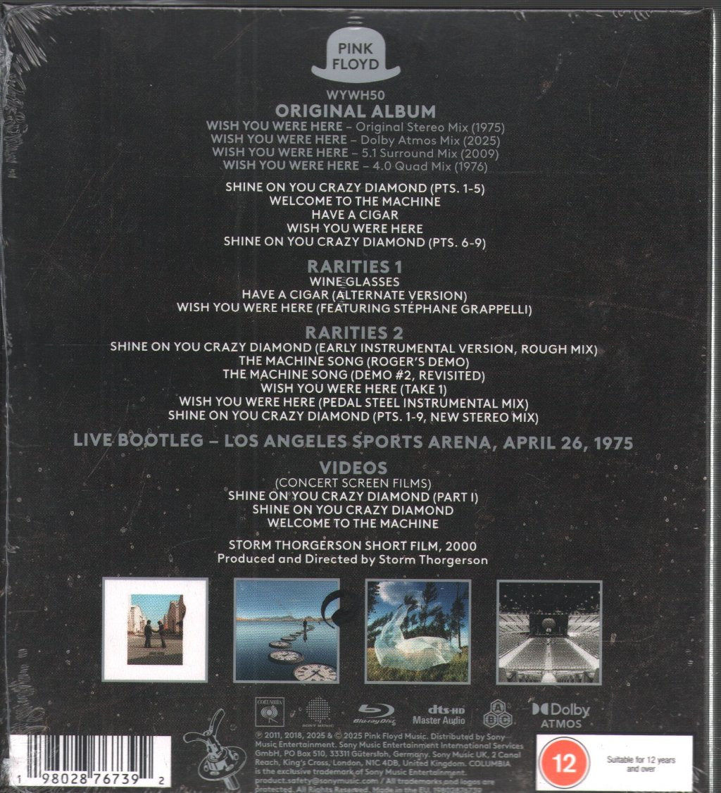 Pink Floyd - Wish You Were Here (50th Anniversary) - Blu-Ray