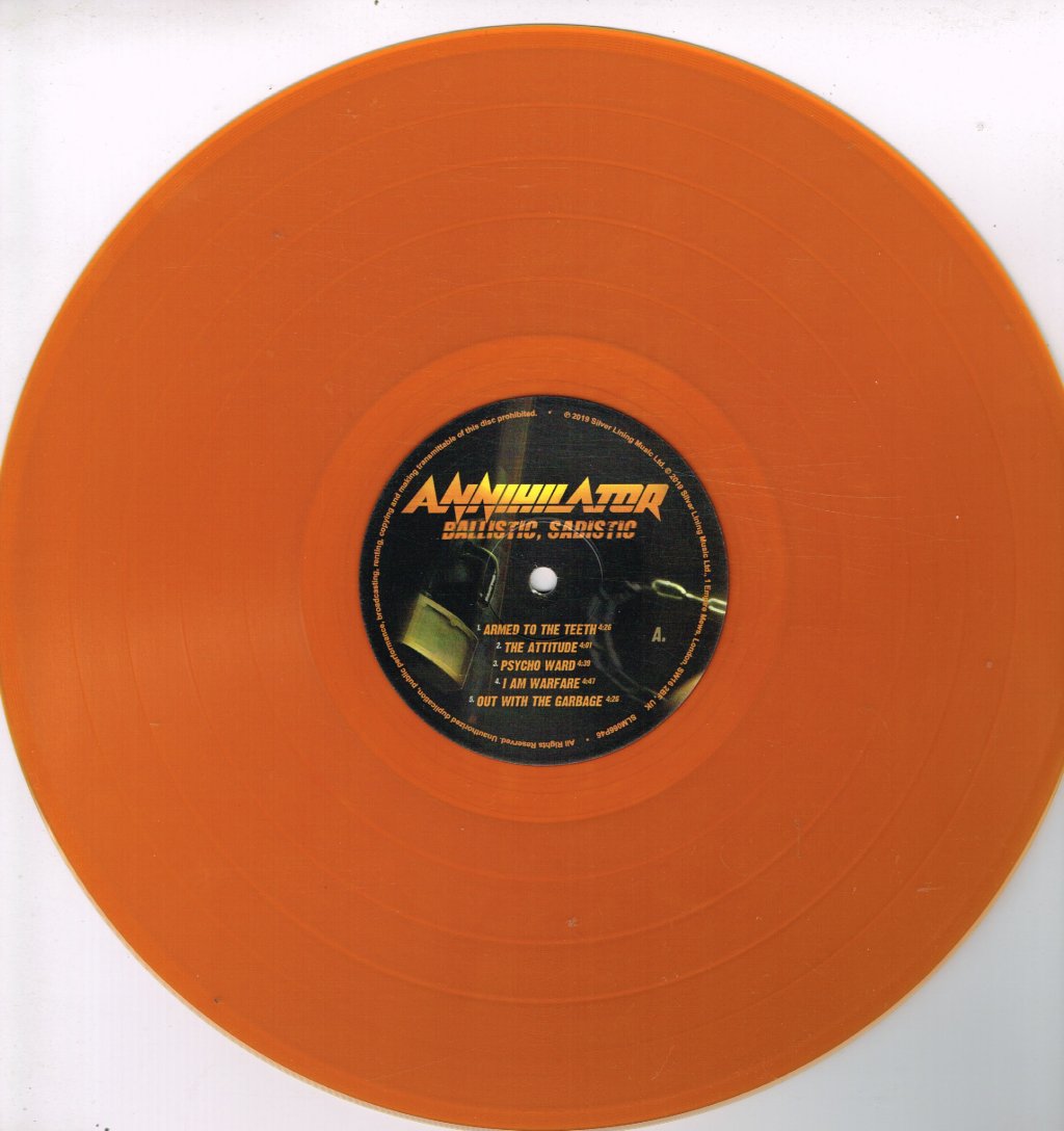 Annihilator - Ballistic, Sadistic - Lp