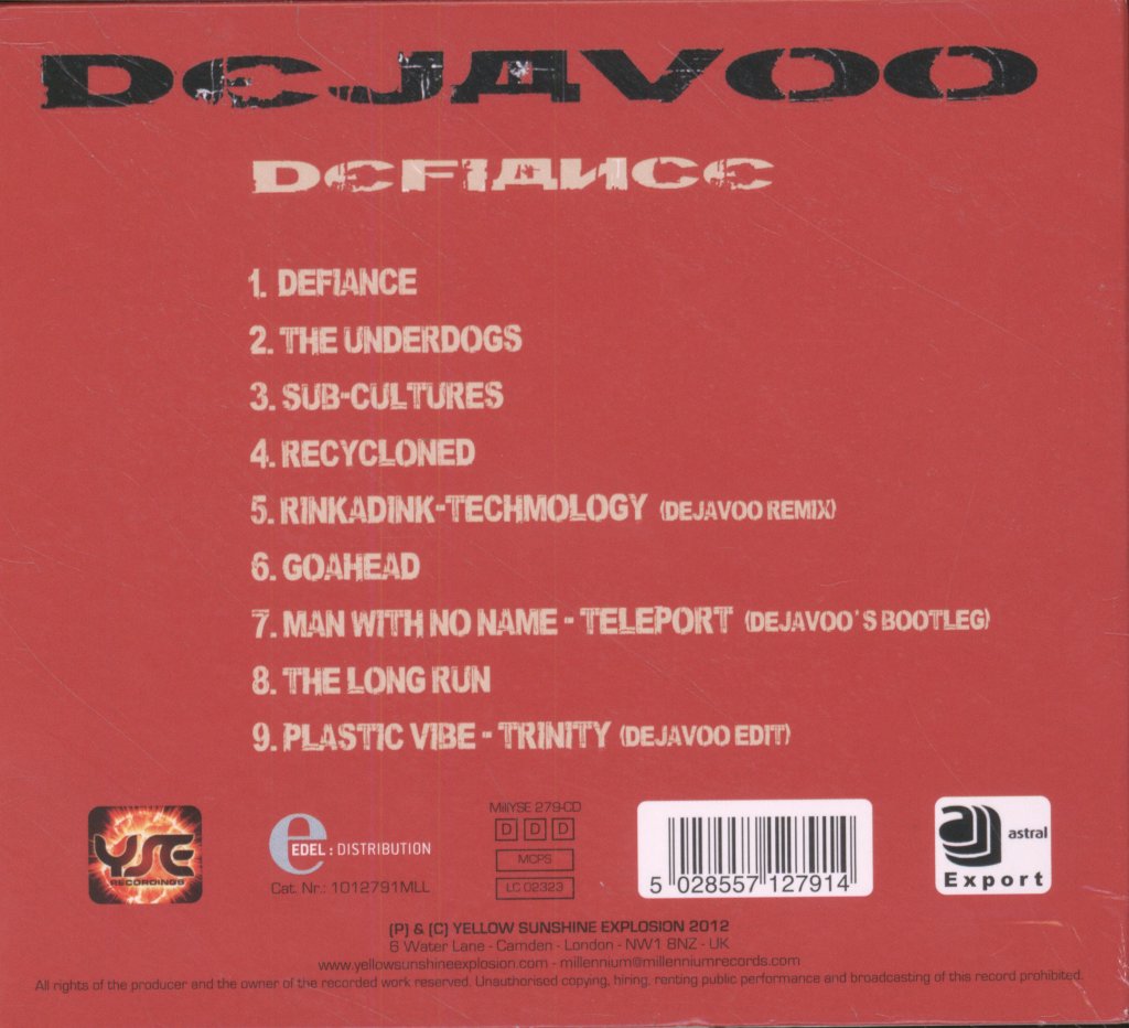Dejavoo - Defiance - Cd
