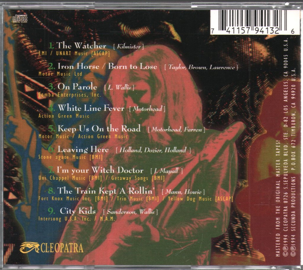 Motorhead - Iron Fist & The Hordes From Hell - Cd