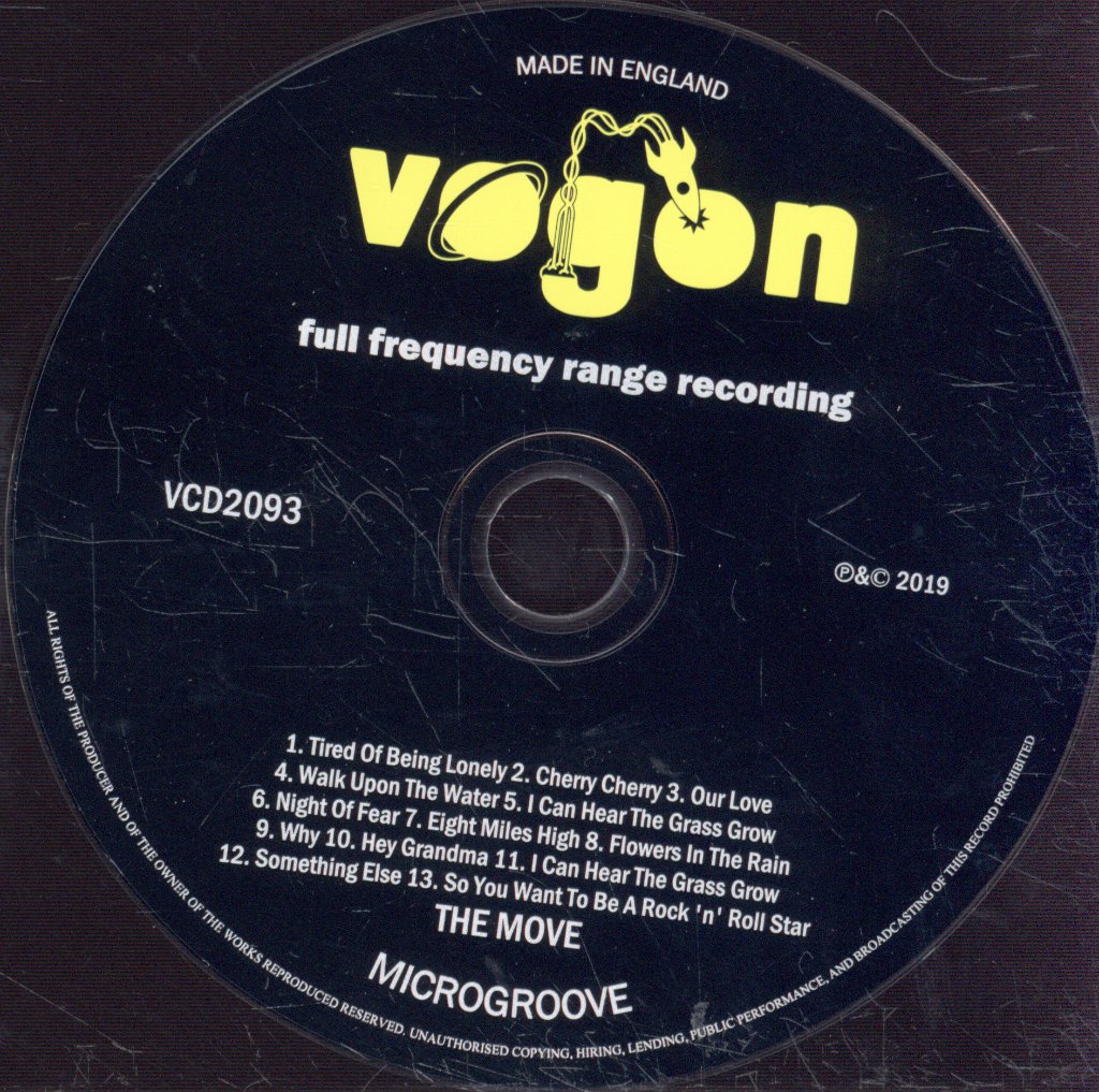 Move - Something More From The Move - Cd