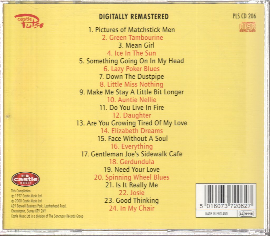 Status Quo - Ice In The Sun - The Best Of - Cd